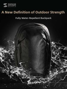 Sanwa Supply | Waterproof Shockproof Wear-resistant Large-capacity Backpack