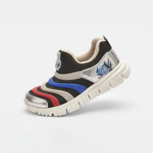 Balabala | Barbarbar Childrens Learning Shoes Caterpillar Slip-On Boots Winter Boys Footwear Comfortable Breathable Lined Synthetic Leather