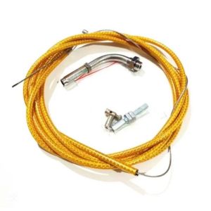 Kabel gas motor domino serat panjang 220 cm #otobuy