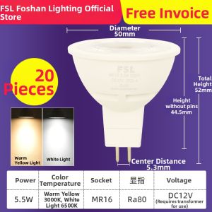 FSL | Indoor Spotlight COB LED Light Cup GU10