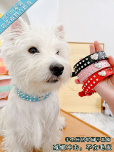 Pet Dog Neck Circle Cat Necklace Pet Accessories Small Dog And Cat Collar Leash Output Universal Love Pet Supplies