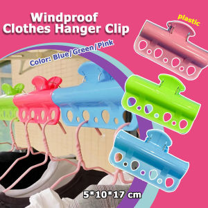 ZEO Windproof Clothes Hanger Clip Drying Hanging Buckle Clips Clothes Quilt Retainer