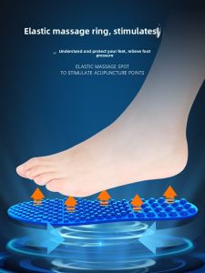 XIANZHAO | 5D Massage Insoles Thin Soft Bottom Womens Sandals Slippers Comfortable Pain Relief Pressure Point Board Summer Footwear