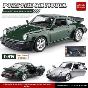 NPC | Vintage Alloy Porsche 911 Model Car Toy Ornament Gift