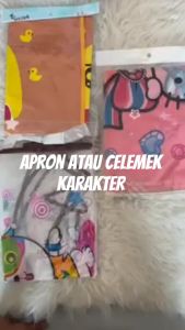 CELEMEK DAPUR KARAKTER / APRON WATERPROOF