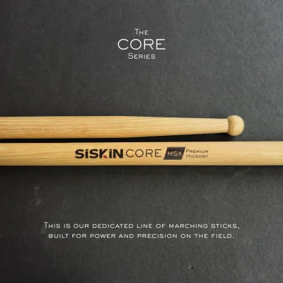 SISKIN Core Marching Snare Drumsticks