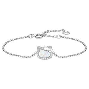 Tide color | Student Birthday Gift for Girls Silver Bracelet