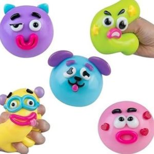 Creative & Cute Face-Changing Squishy Stress Ball Stress Relief & Vent Toy Ideal Gadget for Adults Perfect Small Gift