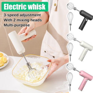 Electric Whisk - Fully Automatic Hand-Held Mixer Cream Whisk Cake Baking Tool High Efficiency Blender Household Kitchen Must Have