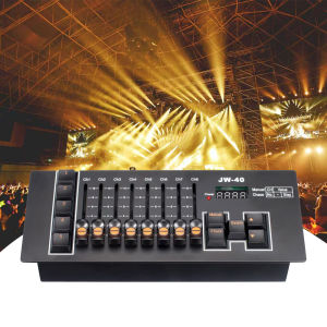 Mini Rechargeable DJ DMX512 Controller 40 Channels Console Type-C Stage Controller For Disco Wedding Party