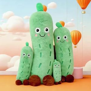 GUAIBUDIAN | Cucumber Bitter Gourd Vegetables Plush Toy Pillow