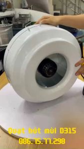 Quạt hút mùi D315 giá rẻ quạt thông gió công nghiệp D315 Quạt hút khói bếp nối ống D315