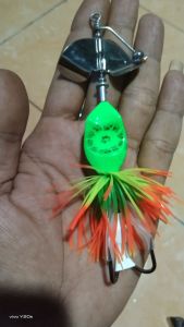Slater buzzbait sletter rattle/tiktok cocok buat mancing toman keras bunyinya