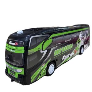 ( BISA COD) Mainan Mobil Bus Basuri TELOLET Ada Musik dan Lampu BP19 / Mainan Miniatur Bus Basuri / Bus Telolet