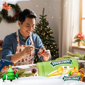 Doublemint Chewy Mints Lemon Ice Bottle 30g / Fruity