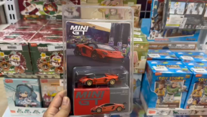Mô Hình Xe MINI GT 1/64 LB★WORKS Lamborghini Aventador Cam MDX 2025 (Blister)