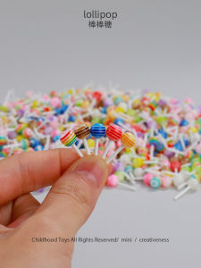 Mini Candy Model Snack Dollhouse Scene Accessories Decoration Micro Toy Realistic Candy Simulation Toy Display Piece Plastic Material