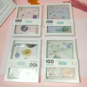 A6 Notebook glitter/ Buku catatan diary jurnal/ Buku tulis notebook kartun