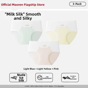 MiiOW | Ice Silk Seamless Underwear for Girls Teenage Period