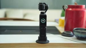 Besar Silicone Non-Slip Base Desktop Mount Untuk DJI OSMO Pocket 3 Stand Bracket Aksesori