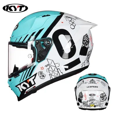 KYT | Universal All-Weather Full Face Motorcycle Helmet with Tail