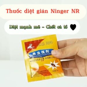 Thuốc Diệt Gián NR Dạng Mồi Bột Dẫn Dụ Gián Ăn Lây Lan Độc Tính Và Diệt Gọn Cả Tổ Hiệu Quả Cao