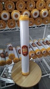 ไส้กรองน้ำ เรซิ่น 20นิ้ว ยาว20นิ้ว กว้าง2.5นิ้ว กรองหินปูน