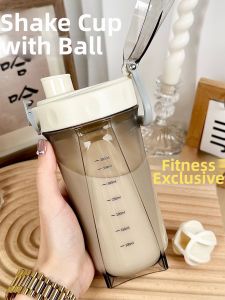 Portable Shaker Cup with Scale 350ml