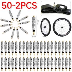 5-50pcs Removable Presta and Schrader Bicycle Valve Core Replacement Brass Road Bicycle Tyre Service Parts Repair Tool ﻿