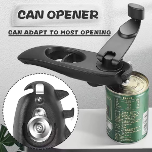 8 In 1 Stainless Steel Multi-function Portable Manual Can Opener Creative Kitchen Tool Bottle Jar Gadget
