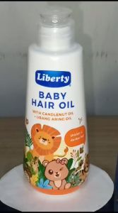 Liberty Baby Hair Oil Candlenut + Urang Aring 150ml - Rambut Tumbuh Kuat Lebat Hitam Berkilau
