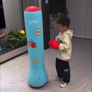 120CM Standing ing Ball Samsak Tinju Anak Inflatable Angin Training Target Material