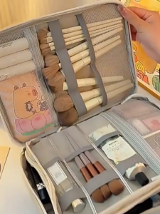 Túi Đựng Phụ Kiện Trang Điểm Chống Nước Nhiều Ngăn Túi Để Mỹ Phẩm Cá Nhân Nhỏ Gọn Đi Du Lịch Chọn Màu Chính Hãng Amalife