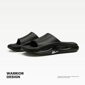 2025 New Shanghai HuiLi Mens Slippers Thick Bottom Soft Sole Outdoor Anti-slip Home Use Casual Slip-On Summer Sandals