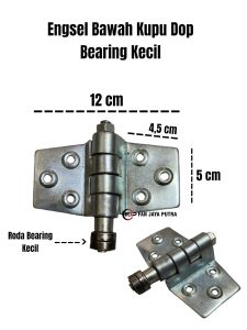 Engsel bawah kupu doff bearing | Roda bawah kupu doff bearing pintu handerson pintu lipat