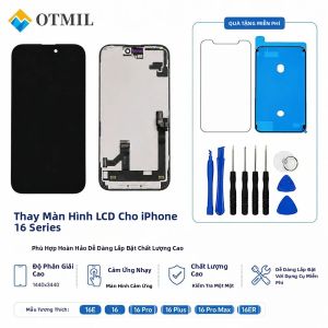 Màn Hình LCD Incell Cho iPhone 16 Pro Max Bộ Phận Cảm Ứng Và Kính Cảm Ứng Kèm Dụng Cụ Tương Thích Với iPhone 16E 16 Plus 16 Pro Thay Thế Màn Hình Điện Dung.