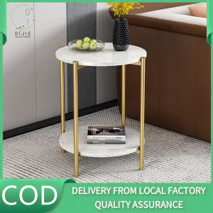 DIJIE Sofa side table bedroom side cabinet small tea table small size simple modern round table bedside corner several light and luxury tables for storage