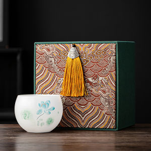 Cốc Trà Gốm Sứ Cao Cấp Ice Jade Glazed Cốc Trà Chủ Nhà Cốc Trà Lớn Mới Cốc Trà Gốm Sứ Dùng Trong Gia Đình