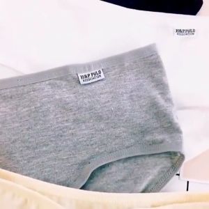 S#K Plus size M-XL cotton Panty for women full panties mid-waist underwear female hipster briefs