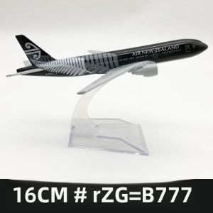 Air New Zealand B777 Mô Hình Máy Bay Hợp Kim Di Động Tỷ Lệ 1:400 16cm Có Đế - Đồ Chơi Lưu Niệm Sưu Tập Dành Cho Lứa Tuổi Từ 14 Trở Lên