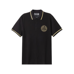 Versace | Áo Polo Nam Bông Thêu Logo V