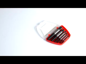 （Fast Delivery）Screw Extractir Kit  Broken damaged bolt extractor double-headed triangular Screw Extractir universal(5/6Pcs)