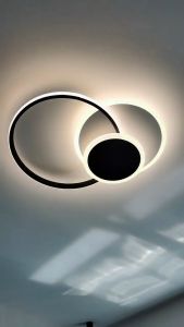 【3 Years Warranty】Indoor ceiling light Nordic Chandelier Ceiling Light Ultra-Thin Ceiling Lights for living room bedroom dining room corridor modern design center light 3-color northern European minimalist led ceiling lamp