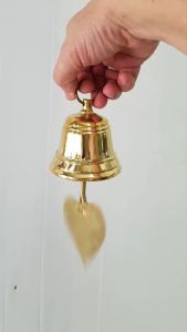 Siambell กระดิ่งอินเดีย ขนาด 8 ซม. กระดิ่งเนปาล กระดิ่งทิเบต ระฆังอินเดีย ระฆังเนปาล ระฆังทิเบต ทรงกลม กระดิ่งทองเหลือง กระดิ่งสัมฤทธิ์