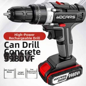 YIKEREN | Industrial Powerful 2-Speed Rechargeable Drill