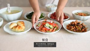 Tô chén bát ăn cơm làm từ sứ trắng - đơn giản tinh tế sang trọng