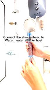 Mineral Water Purifier & Ionizer Filter Shower Head - 净水过滤矿物元素花洒 [READY STOCK]