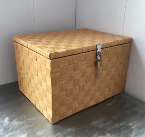 กล่องเก็บของล็อคความจุขนาดใหญ่สําหรับใช้ในบ้าน นักเรียน หอพักขนมเสื้อผ้าออแกไนเซอร์กล่องป้องกันรหัสผ่าน