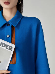 XIAODADEHUA | Crew Neck Color Block T-Shirt Loosely Designed for Summer