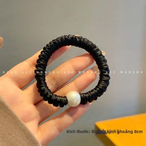 WENZHU | Dây Đai Tóc Băng Lụa Cao Su Co Dãn Cao